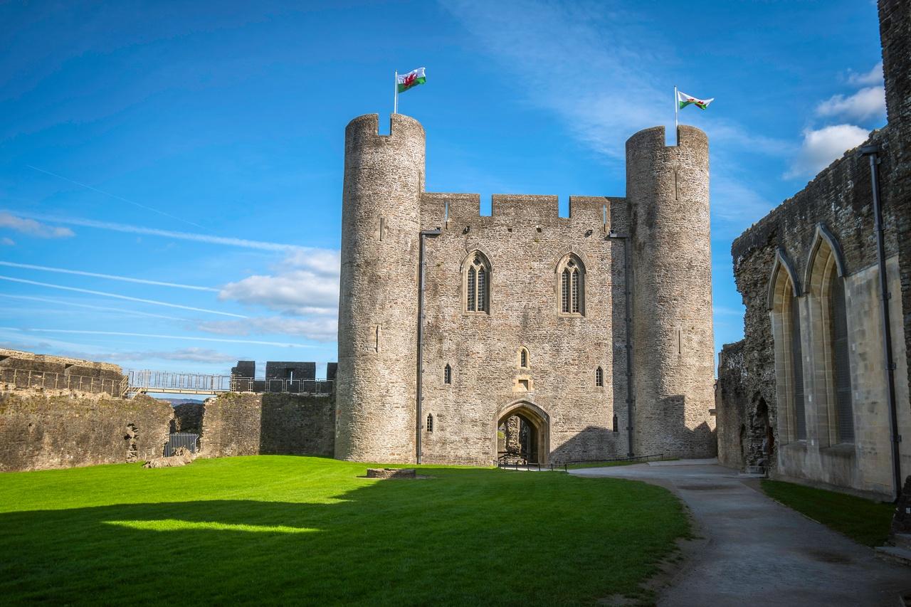 Caerphilly Castle weekendonly opening Cadw